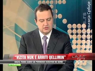 Daçiç: Rama gaboi që përmendi Kosovën në Serbi - News, Lajme - Vizion Plus