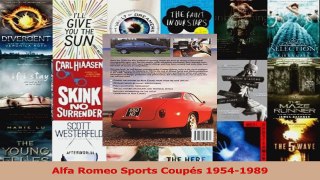 Read  Alfa Romeo Sports Coupés 19541989 Ebook Free
