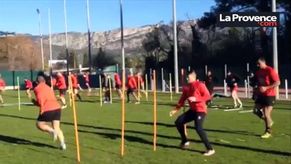 Dernier entraînement du RCT avant Clermont