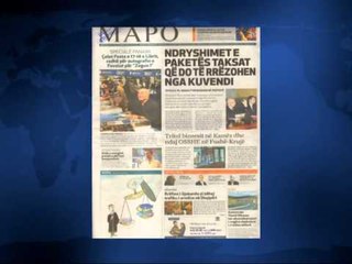 SHTYPI I DITES ME TITUJT KRYESORE TE FAQEVE TE PARA TE GAZETAVE SHQIPTARE E ENJTE 13 NENTOR 2014