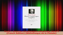 PDF Download  Giono  Oeuvres romanesques completes tome 5 French Edition Bibliotheque de la Pleiade Download Full Ebook