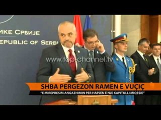 SHBA përgëzon Ramën e Vucic - Top Channel Albania - News - Lajme