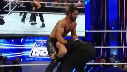 Roman Reigns vs. Seth Rollins- SmackDown_ July 2_ 2015