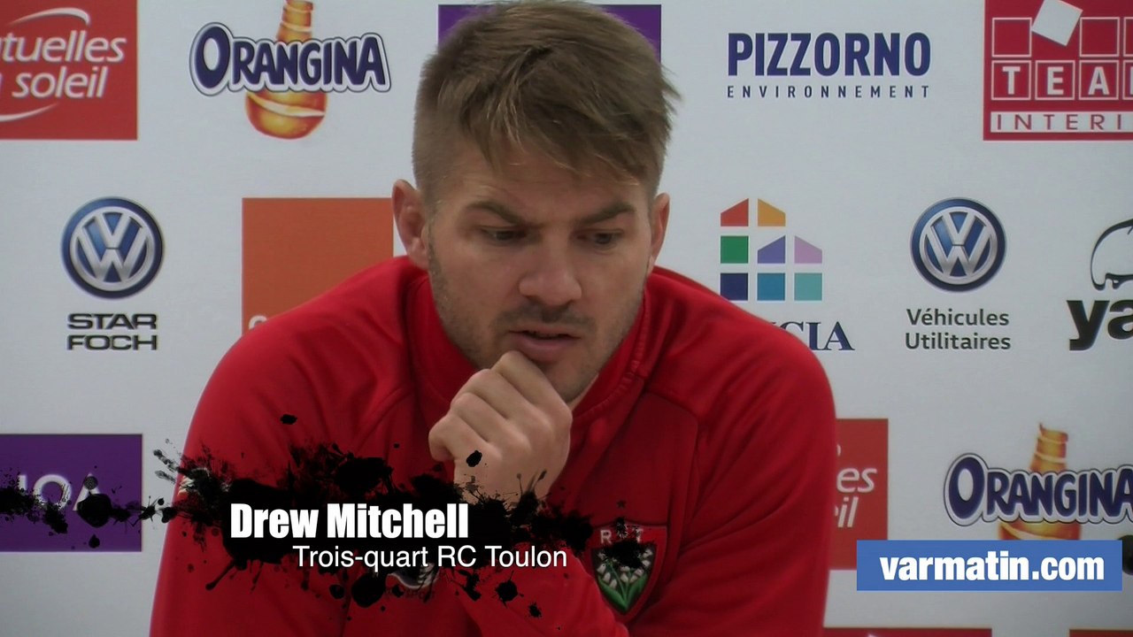 Giteau et Mitchell avant Clermont-RCT