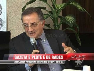 Télécharger la video: Vjen për herë të parë gazeta e plotë e De Radës - News, Lajme - Vizion Plus