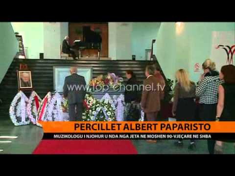 Homazhet për Albert Papariston - Top Channel Albania - News - Lajme