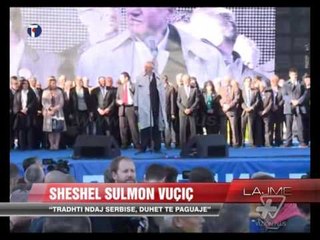 Sheshel dhe Vuçiç për të ardhmen e Serbisë - News, Lajme - Vizion Plus