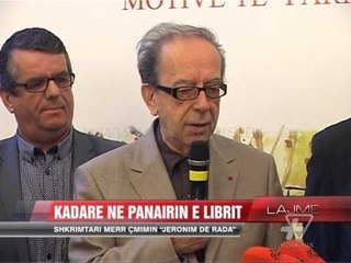 Kadare merr çmimin “Jeronim de Rada” - News, Lajme - Vizion Plus