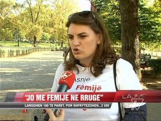 “Jo më fëmijë në rrugë” - News, Lajme - Vizion Plus