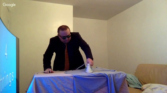 Ironing my shirts my lad.. get in there my lad.-2Tdqff4KaWc