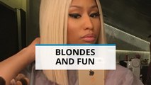 Nicki Minaj is back and...blonde?