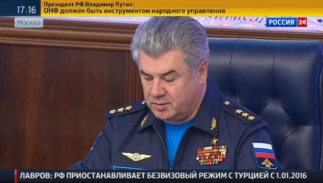 Главком ВКС РФ рассказал, как турки сбили Су-24.