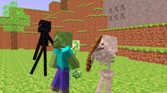 Funny video Animation Minecraft Song shake it off Dancing Minecraf