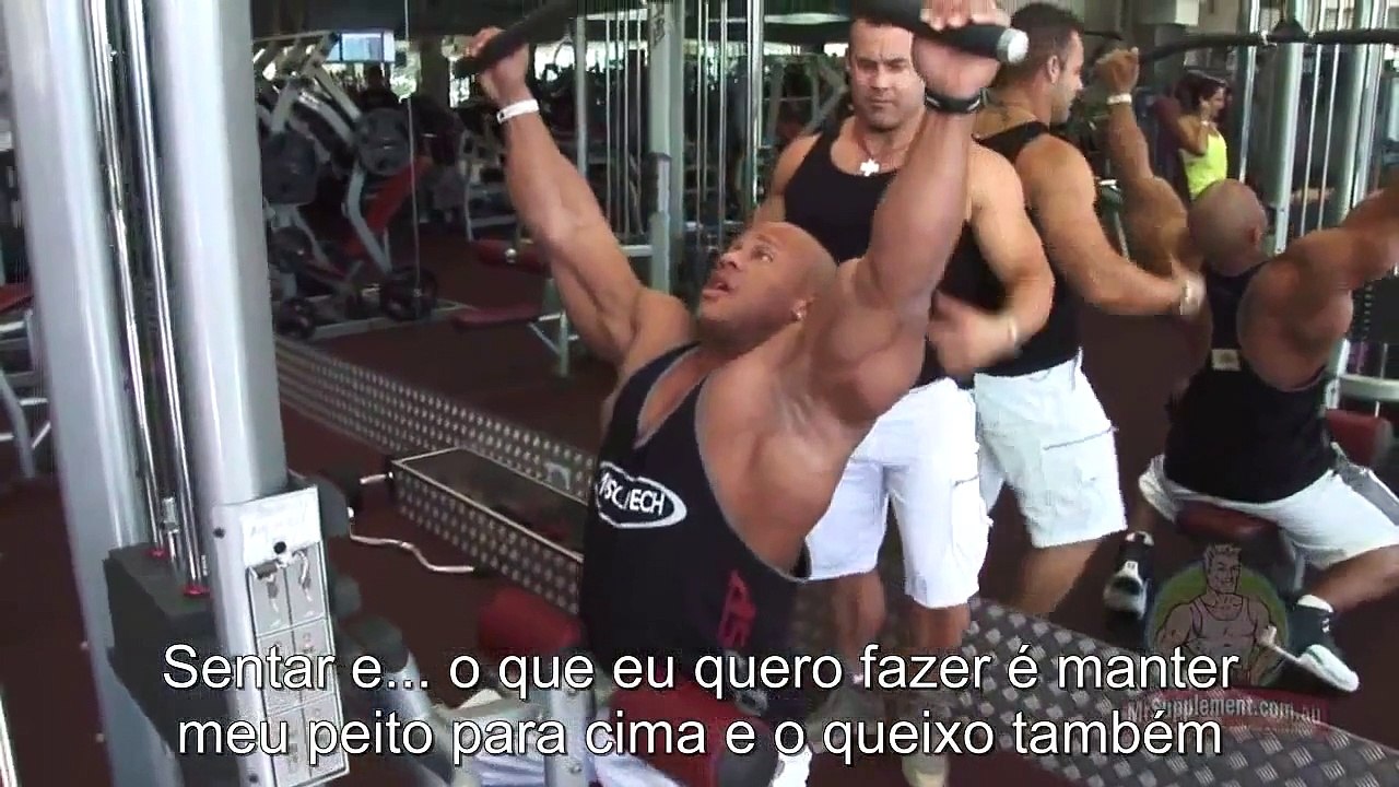 133 - Phil Heath - Pulley Anterior (Legendado)