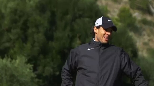 Start of the charity golf tournament 'Olazabal&Nadal Invitational' in Mallorca. (Nov. 2015)