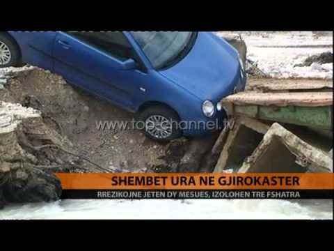 Gjirokastër, shembet ura, dy mësues rrezikojnë jetën - Top Channel Albania - News - Lajme