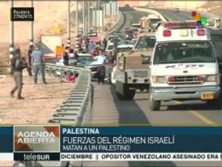 Soldados israelíes asesinan a un conductor palestino