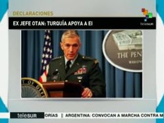 Ex jefe de la OTAN asegura que Turquía apoya al Daesh
