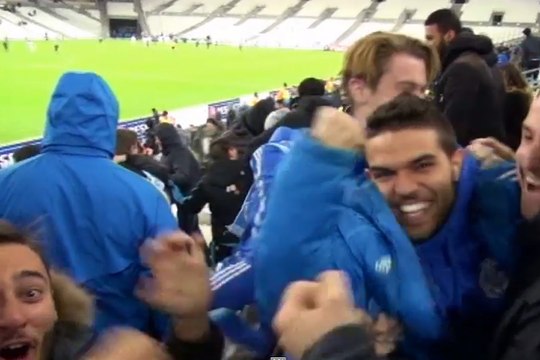 Vivez le but de Michy depuis les tribunes