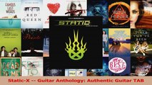 Read  StaticX  Guitar Anthology Authentic Guitar TAB PDF Online