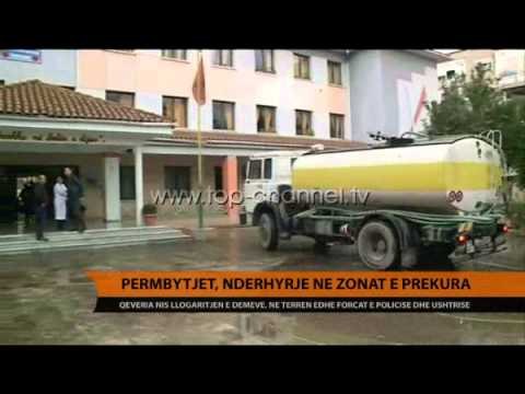 Përmbytjet, ndërhyrjet në zonat e prekura - Top Channel Albania - News - Lajme