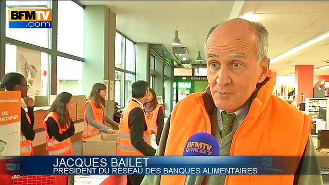 125.000 bénévoles se mobilisent pour la collecte des banques alimentaires