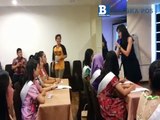 Artika Sari Devi Berbagi Cerita dengan Finalis Puteri Indonesia Babel