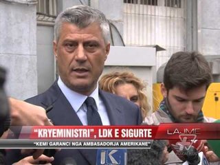 “Kryeministri”, LDK e sigurte - News, Lajme - Vizion Plus