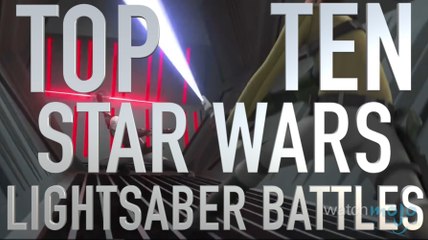 Top 10 Star Wars Lightsaber Battles In Movies And TV (QUICKIE)