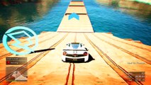 GERONIMO!!! Epic STUNT Race Map - Custom Races - GTA 5 Hilarious Moments
