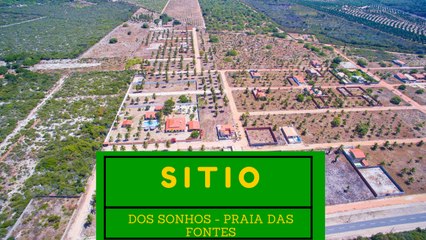 SITIO DOS SONHOS - IMAGENS DRONE - LOTEAMENTO ABERTO EM BEBERIBE CEARA-HD