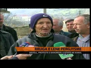 Devoll, rruga e lënë përgjysmë - Top Channel Albania - News - Lajme