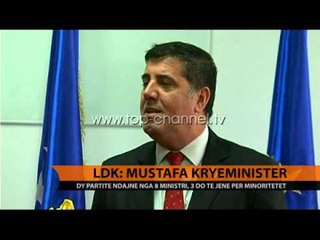 Kosovë, LDK insiston për kryeministrin - Top Channel Albania - News - Lajme