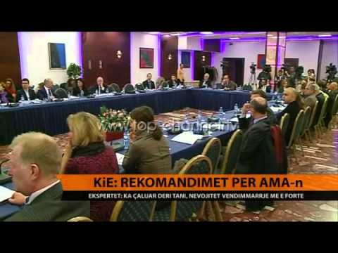 Rekomandimet e KiE-së për AMA-n: Ka çaluar deri më tani - Top Channel Albania - News - Lajme