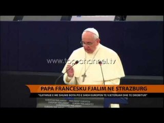 Papa: Europa të mos jetë “plakë e drobitur” - Top Channel Albania - News - Lajme