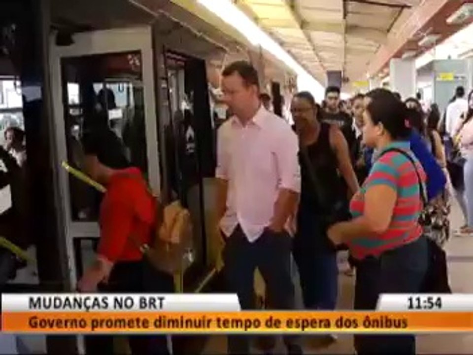 MUDANÇAS NO BRT