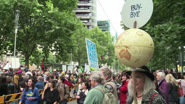 Marches pour le climat : l'Australie donne le coup d'envoi