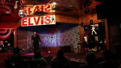 Franz Goovaerts sings 'Burning Love' Elvis Week 2015