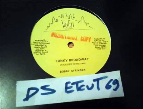BOBBY STRINGER -FUNKY BROADWAY(RIP ETCUT)FUNN CITY REC 80