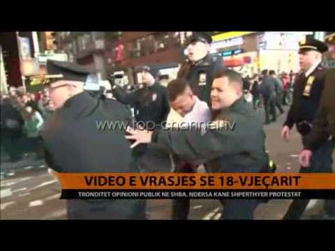 SHBA, video e vrasjes se 18-vjeçarit - Top Channel Albania - News - Lajme