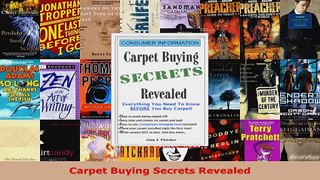 Read  Carpet Buying Secrets Revealed Ebook Free