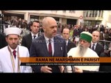 Kryeministri Rama dhe 4 kreret e komuniteteve fetare në marshim - Top Channel Albania - News - Lajme