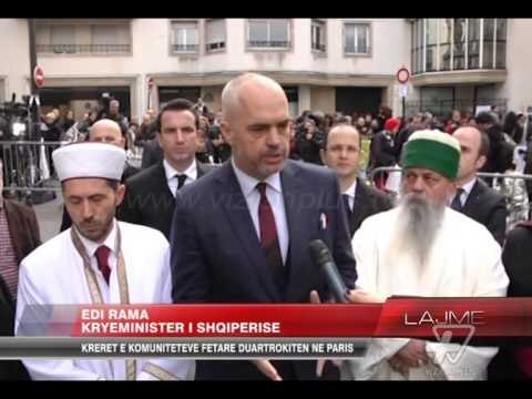 Krerët e komuniteteve fetare duartrokiten në Paris - News, Lajme - Vizion Plus