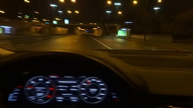 2015 2016 Audi Q7 3.0 TDI (272hp) Quattro Matrix Led Test Drive Night Driving Cruising par