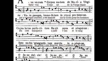 Ave verum grégorien, Adoration du Saint-Sacrement