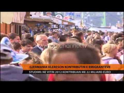 Gjermania vlerëson kontributin e emigrantëve - Top Channel Albania - News - Lajme