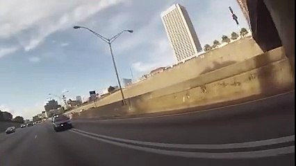 That one way to loose the Cops..  :D beast with the real rider !