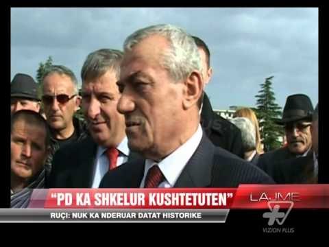 Ruçi: PD nuk ka nderuar datat historike - News, Lajme - Vizion Plus