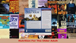 Read  Nutrition For The Older Adult Ebook Free