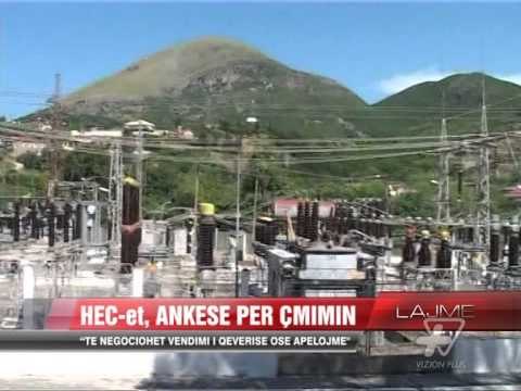 HEC-et, ankese për çmimin e energjisë - News, Lajme - Vizion Plus